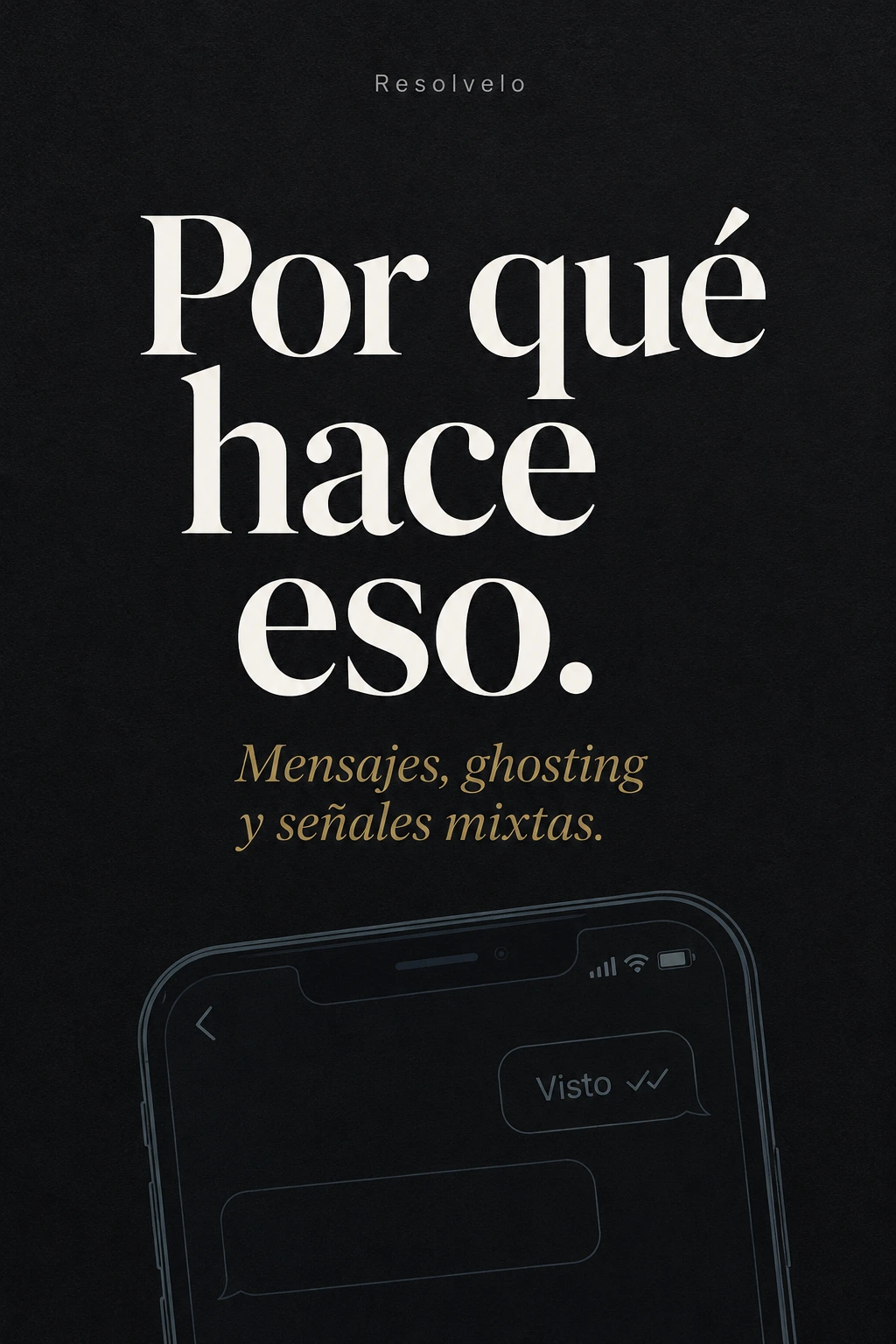 Por qué hace eso.